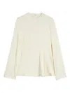 Jil Sander Satin Blouse In Multi