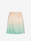 Jil Sander Fluid Satin Printed Skirt