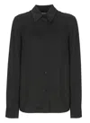 Jil Sander Long Sleeve Shirt In Black