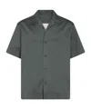 Jil Sander Satin Shirt In Black
