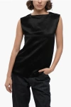Jil Sander Satin Straight Fit Tank Top