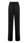 Jil Sander Women's Satin Trousers In Black