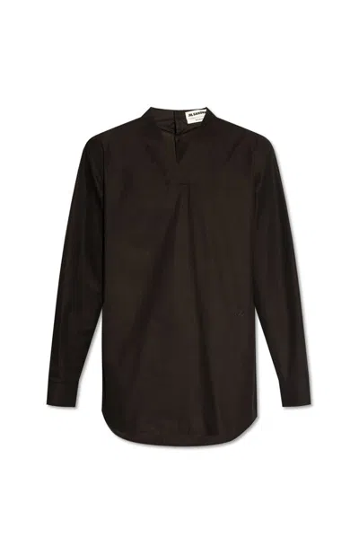 Jil Sander Saturday Pm Relaxed Fitting Shirt In Black