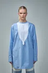 Jil Sander Saturday Stripes Shirt In Blue