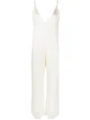Jil Sander Jumpsuit Mit Weitem Bein In Neutrals
