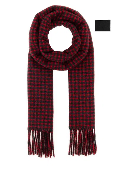 Jil Sander Scarf In Red