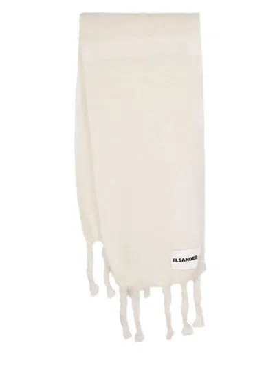 Jil Sander Scarfs White