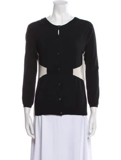 Pre-owned Jil Sander Scoop Neck Sweater In Black