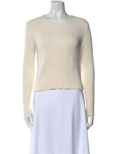 Pre-owned Jil Sander Scoop Neck Sweater In Neutral
