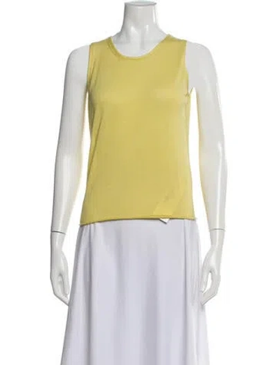 Pre-owned Jil Sander Scoop Neck Sweater In Yellow