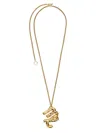 Jil Sander Scorpio Zodiac Necklace In Golden