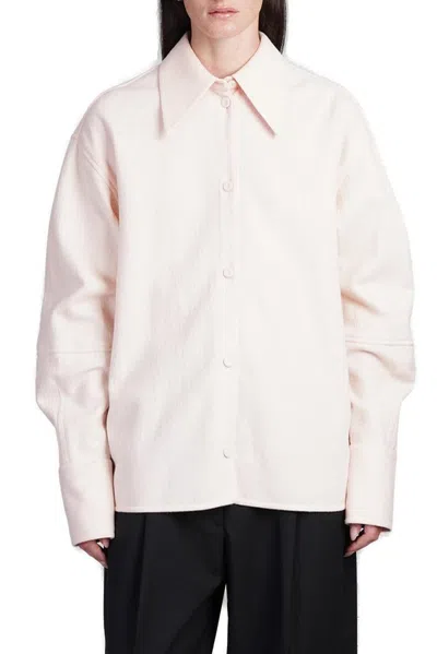 Jil Sander Seam Detailed Shirt In Pink