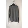 Jil Sander Seamless Cashmere Sweatshirt In Black