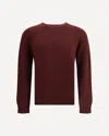Jil Sander Seamless Sweater In Burgundy