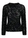 Jil Sander Sequin-embellishment Sweater In Black