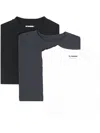 Jil Sander Set Consisting Of Three T-shirts In Multicolor