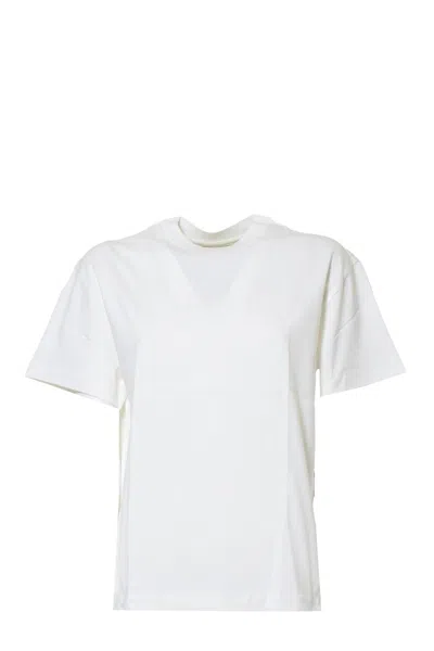 JIL SANDER JIL SANDER SET OF 3 WHITE COTTON T-SHIRTS