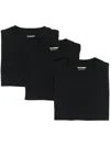 Jil Sander Set Of Three T Shirts