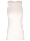 Jil Sander Set Of Two Layered Cotton Tops In Multicolor