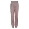 Jil Sander Sharp Wool Trouser In Pink