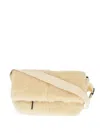 Jil Sander Shearling Utility Crossbody Bag