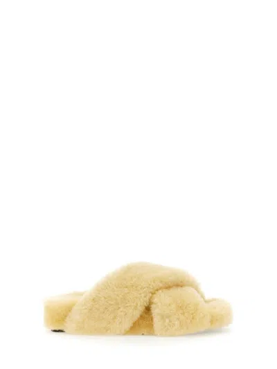 JIL SANDER JIL SANDER SHEARLING SANDAL