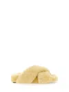 Jil Sander Off-white Oversized Wrapped Sandals In Powder