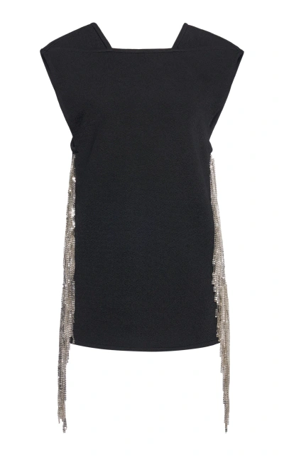 Jil Sander Sheath Top In Black