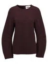 Jil Sander Shiny Double Face Textured Sweater