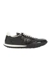 Jil Sander Low Top Sneaker Matte Wrinkle In Black