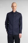 Jil Sander Long-sleeve Cotton Shirt In Blue