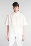 Jil Sander Shirt In Beige Silk