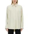 Jil Sander Shirt With Long Sleeves In Neutral