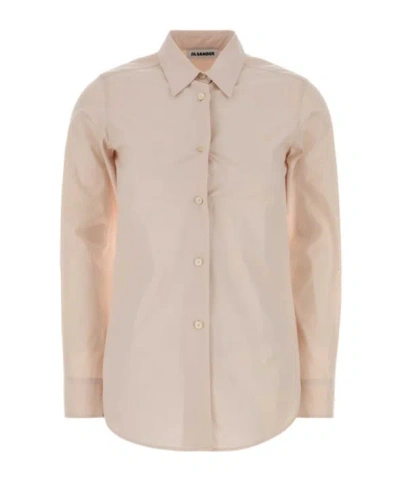 Jil Sander Shirt 145 Tailored Shirt In Brown