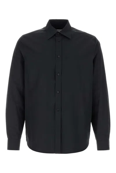 Jil Sander Black Regular Solid Shirt