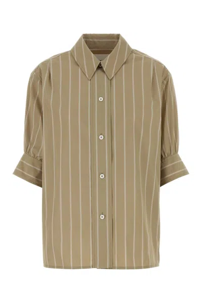 Jil Sander Shirt 77 Ss In Brown