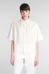 Jil Sander Shirt In Beige Silk