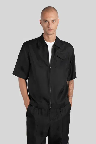 Jil Sander Shirt In Black Viscose