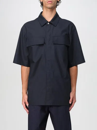Jil Sander Shirt  Men Color Black In Blue