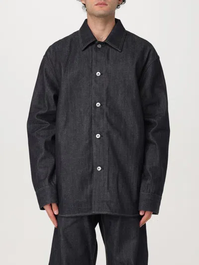 Jil Sander W Denim Shirt 01 Regular Fit Overshirt In Blue