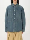 Jil Sander Denim Overshirt In Blue