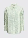 Jil Sander Women Floral-print Shirt In Green