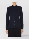 Jil Sander Shirt With Pockets In Blue