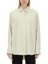 Jil Sander Shirt With Long Sleeves In Gray