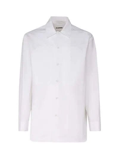 Jil Sander Shirt With Pocket In White