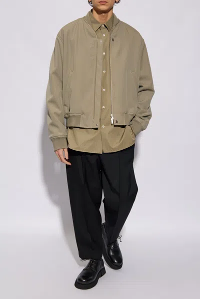 Jil Sander Shirt With Pockets In Green