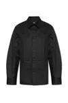 Jil Sander Shirt With Pockets In Nero