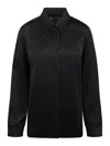 Jil Sander Shirt With Pointed Collar In Black