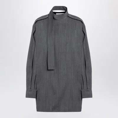 JIL SANDER JIL SANDER SHIRT WITH SCARF