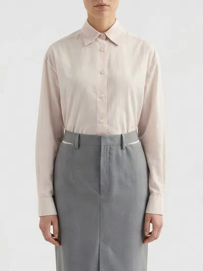 Jil Sander Cotton Shirt In Pink